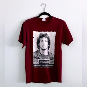 Sylvester Stallone / John Rambo mug shot Tshirt